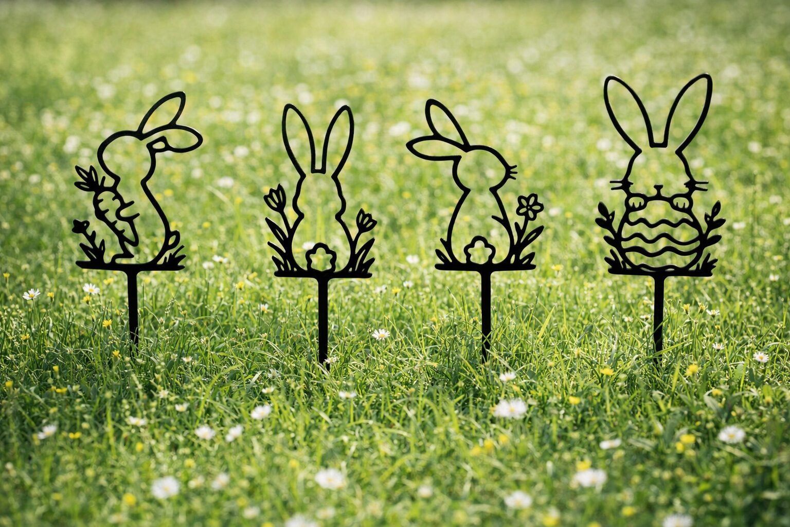 Oster Hasen Pflanzenstecker aus dem 3D Drucker